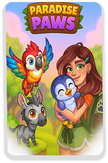 Paradise Paws Logo